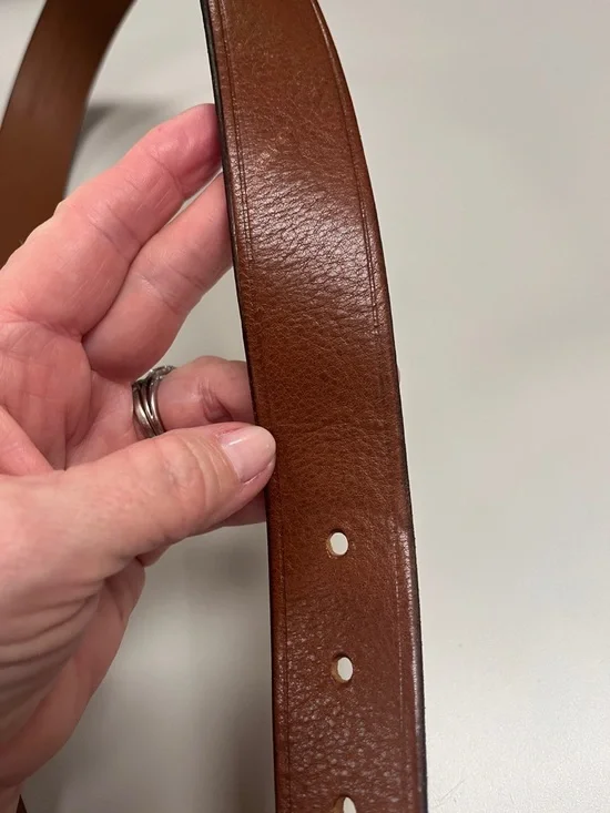 Madewell Women’s Classic Brown Leather Belt - size small - Picture 10 of 16